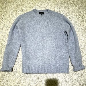Bonobos Wool Alpaca Sweater in Light Gray - Large